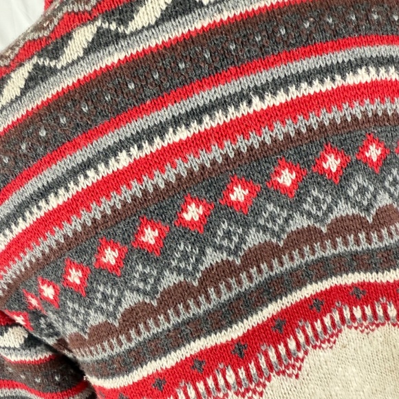 Vintage 1996 SML Sport Sweater S/M Jacket w Mitten Pockets Front Zipper Cardigan - Picture 7 of 15